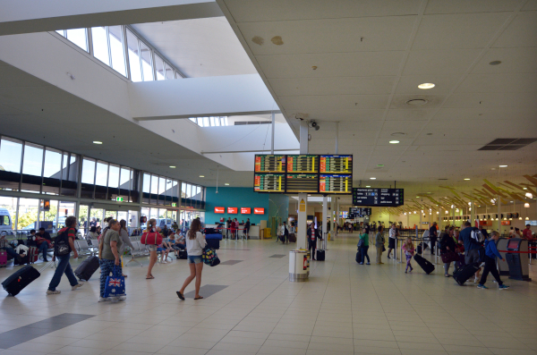 Gold Coast Airport consists of a single passenger terminal.
